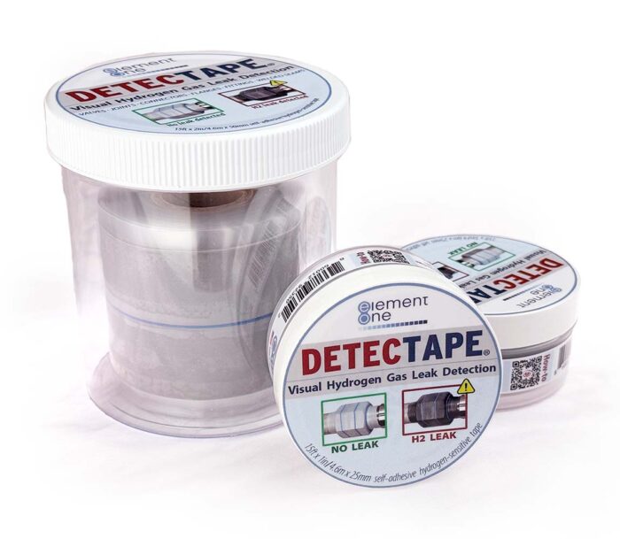 DetecTape® H2 Visual Hydrogen Leak Detector Tape